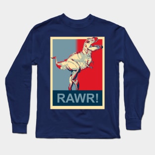 T-Rex Hope - Rawr! Long Sleeve T-Shirt